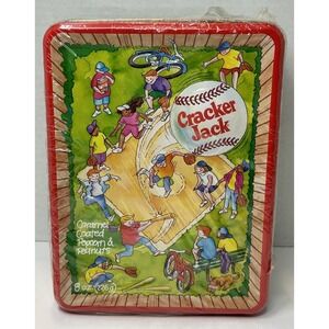 Cracker Jack Baseball Kids Sports Tin NEW Sealed Vintage 1994 Limited‎ Edition